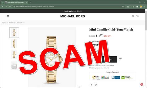 michael kors clearance sale scam